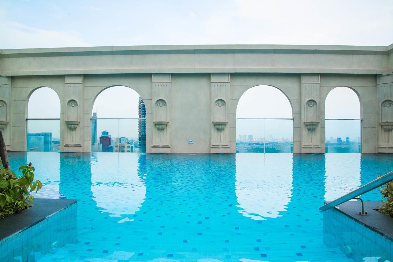 Infinity Edge Pool Apartment Icon 56 Cidade de Ho Chi Minh Exterior foto